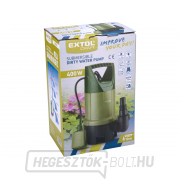 Extol Premium 400W búvárszivattyú szennyezett vízhez, 7500l/h Extol Premium 400W búvárszivattyú szennyezett vízhez, 7500l/h náhled