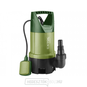 Extol Premium 400W búvárszivattyú szennyezett vízhez, 7500l/h Extol Premium 400W búvárszivattyú szennyezett vízhez, 7500l/h gallery main image