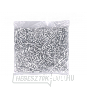 Alumínium szegecsek készlet 500db, O 4,8x12,7mm lapos fejű Előnézet 