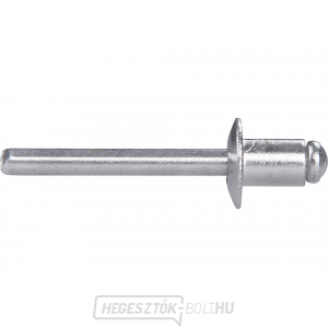 Alumínium szegecsek készlet 250db, O 6,4x8mm lapos fejjel Alumínium szegecsek készlet 250db, O 6,4x8mm lapos fejjel gallery main image