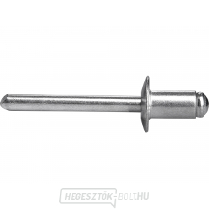 Alumínium szegecsek készlet 250db, O 6,4x9,6mm lapos fejjel Alumínium szegecsek készlet 250db, O 6,4x9,6mm lapos fejjel gallery main image