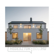 LED-es zseblámpa lánggal, 58cm, napelemes töltéssel, 33 LED-del náhled