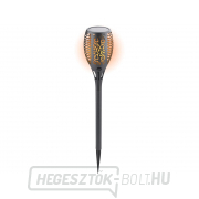 LED-es zseblámpa lánggal, 58cm, napelemes töltéssel, 33 LED-del náhled