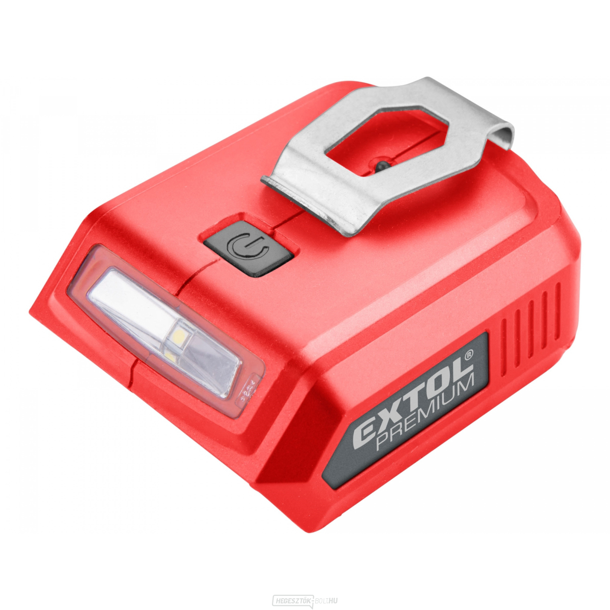 Akkumulátortöltő USB eszközökhöz, világítással, SHARE20V, akkumulátor nélkül, 5V/2A