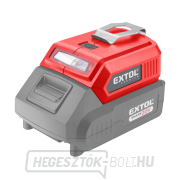 Akkumulátortöltő USB eszközökhöz, világítással, SHARE20V, akkumulátor nélkül, 5V/2A Előnézet 