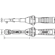 Nyomatékkulcs 3/4