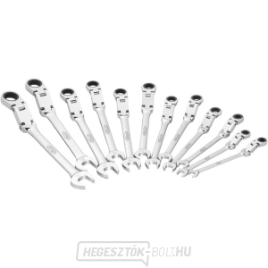 Kétcsuklós racsnis kulcskészlet V6752/12 Kétcsuklós racsnis kulcskészlet V6752/12 gallery main image