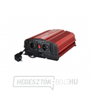 CARSPA CPS600 12V/230V 600W tiszta szinuszhullámú feszültség átalakító + UPS + töltő gallery main image