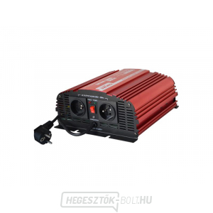 CARSPA CPS600 12V/230V 600W tiszta szinuszhullámú feszültség átalakító + UPS + töltő