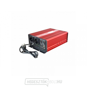 CARSPA CPS1000 12V/230V 1000W tiszta szinuszhullámú feszültség átalakító + UPS + töltő