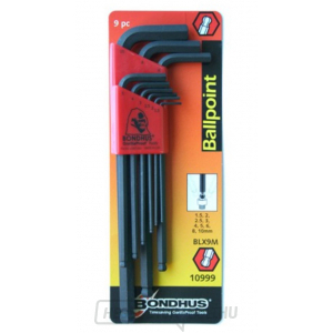 proGuard - 9 részes imbuszkulcs készlet BLX 9 golyóval proGuard - 9 részes imbuszkulcs készlet BLX 9 golyóval gallery main image