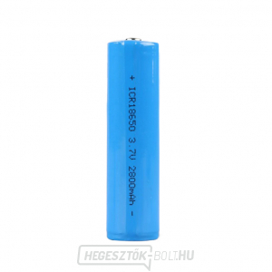 Solight csereakkumulátor 18650, 3,7V, Li-Ion 2800mAh típus