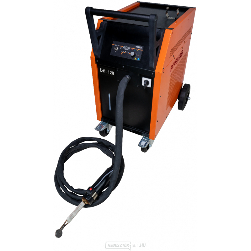 Mobil indukciós fűtés DHI-120F HD + égő 4m