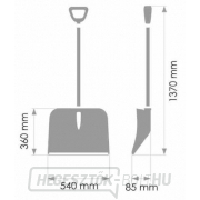 Hógereblye Vega ALU54 Előnézet 