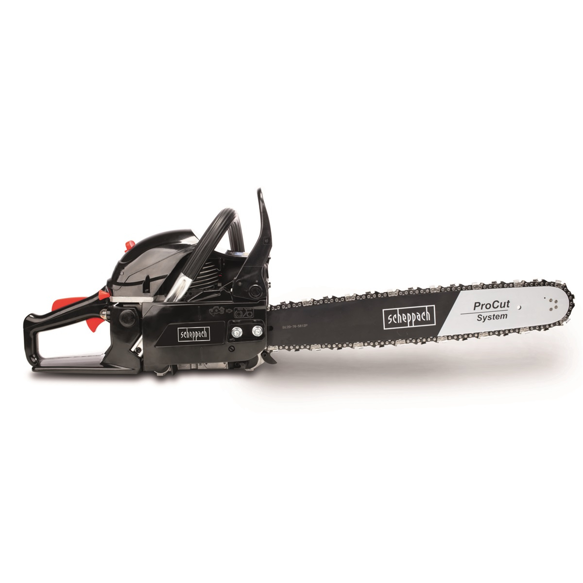Scheppach BKS 5300 S láncfűrész benzinmotorral 53 cm3 + fejhallgató + védőszemüveg Előnézet 