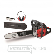 Scheppach BKS 5300 S láncfűrész benzinmotorral 53 cm3 + fejhallgató + védőszemüveg gallery main image