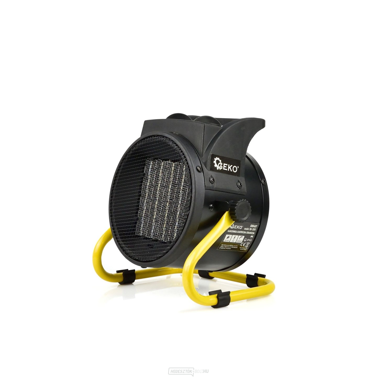 Kerámia elektromos fűtőtest 2kW GEKO