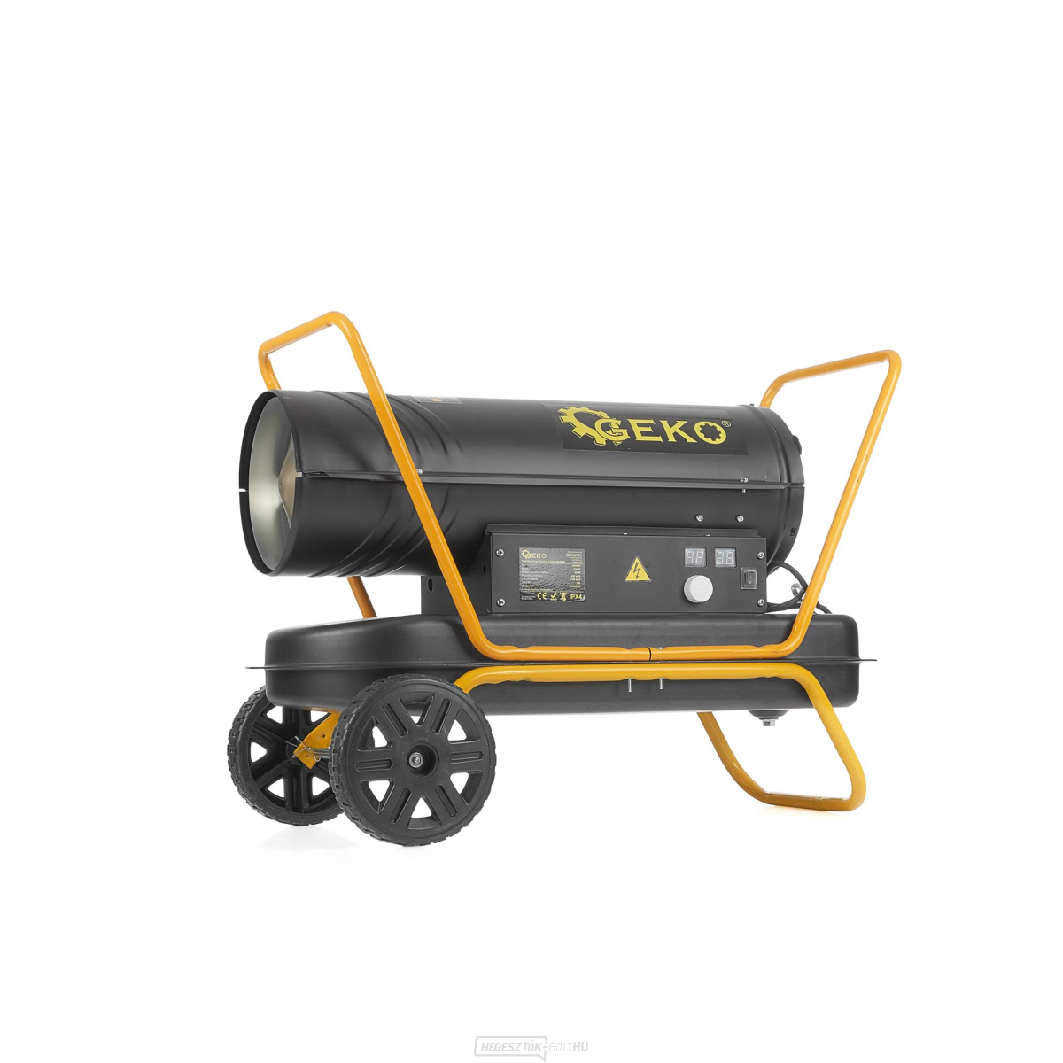 Meleglevegős dízel turbina termosztáttal, 25kW GEKO