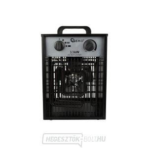 Elektromos légfűtés ventilátorral 3,3kW GEKO Elektromos légfűtés ventilátorral 3,3kW GEKO gallery main image