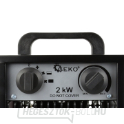 Elektromos légfűtés ventilátorral 2kW GEKO náhled