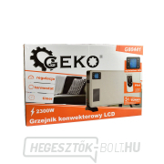 LCD konvektoros fűtőberendezés GEKO távirányítóval náhled