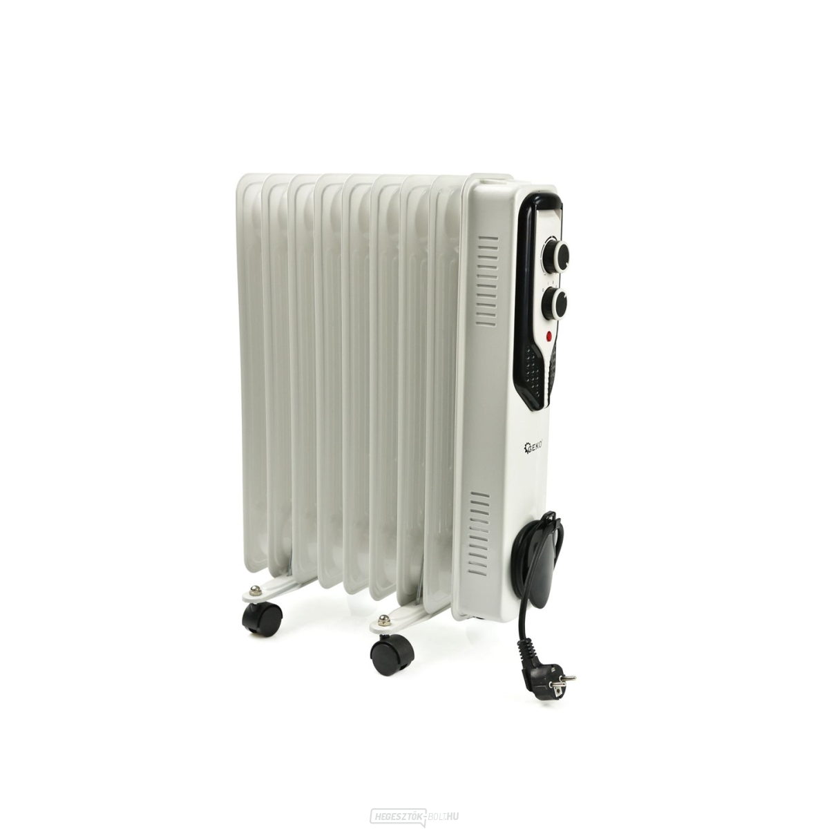 Olajfűtés vezérléssel és 9 lamellás termosztáttal 2000W GEKO