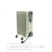 Olajfűtés vezérléssel és termosztáttal 7 lamellás 1500W B57 GEKO gallery main image