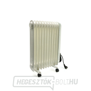 Olajfűtő szabályozással és termosztáttal 11 bordás 2500W B14 GEKO Előnézet 