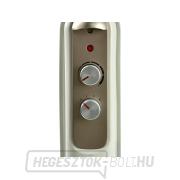 Olajfűtő szabályozással és termosztáttal 11 bordás 2500W B14 GEKO náhled