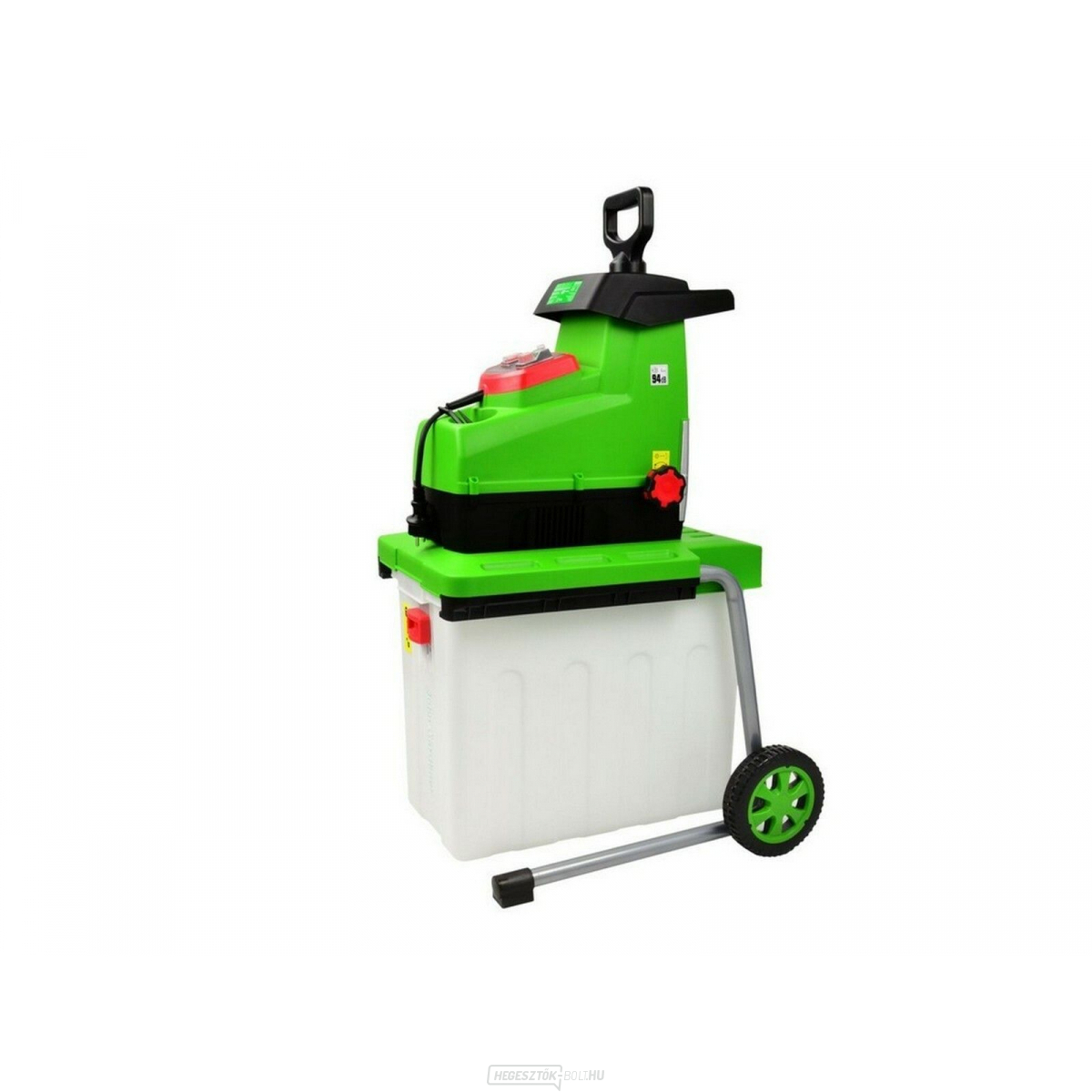 Kerti hulladék aprító dobozzal, 2800W, 60l GEKO