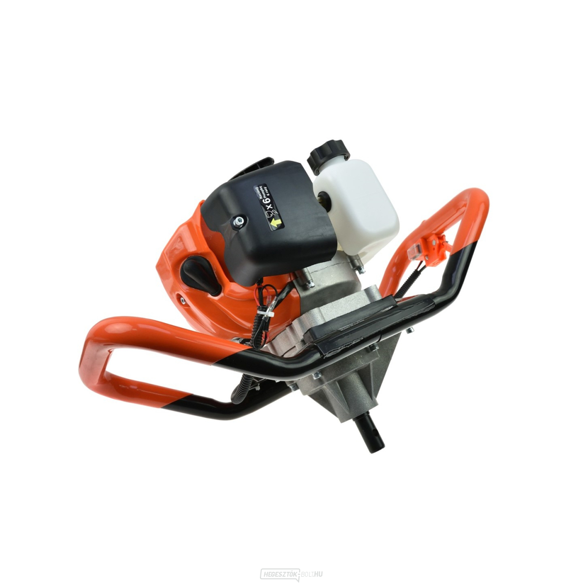 Power talajfúrógép, kétütemű 5,2 LE, fúrószerszámok nélkül GEKO