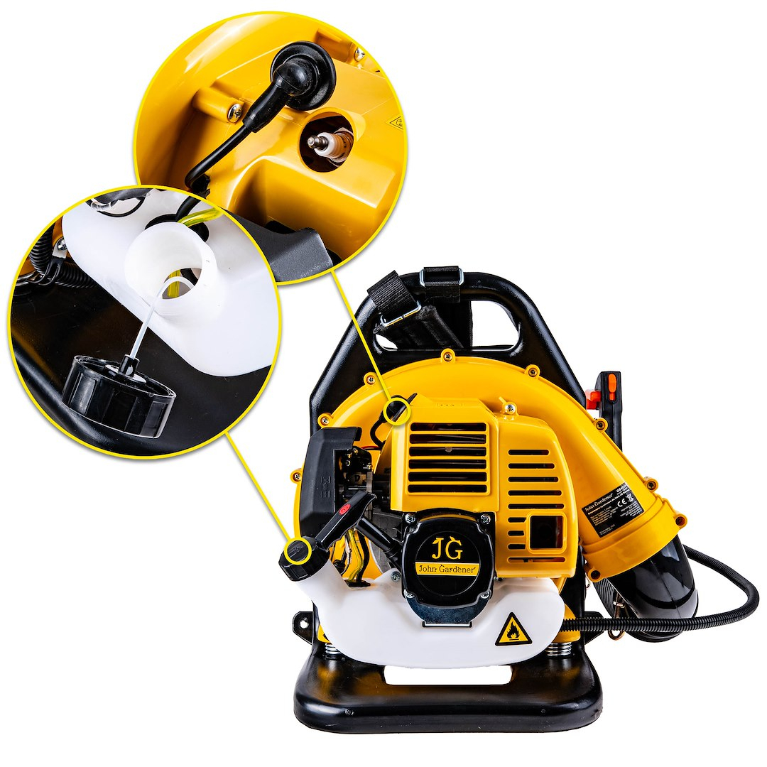 JG Strong 1,25 kW-os GEKO benzinmotoros lapfúvó Előnézet 