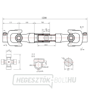 120 cm-es kardántengely (vágó)(1) Előnézet 