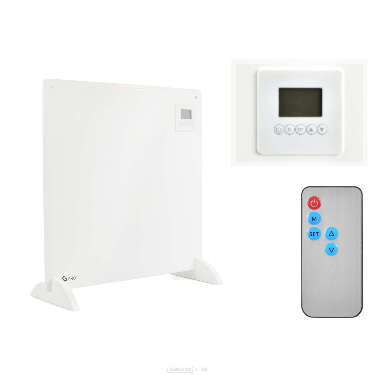 Infravörös fűtőberendezés távirányítóval 425W GEKO