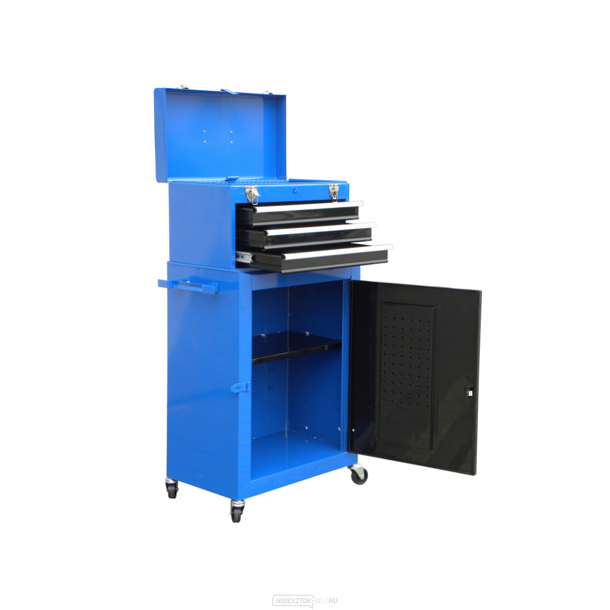 Műhelyszekrény, 3 db GEKO fiók