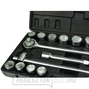 Dugókulcs készlet, 21 részes, 3/4