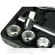 Dugókulcs készlet, 21 részes, 3/4