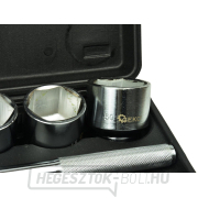 Dugókulcs készlet, 21 részes, 3/4