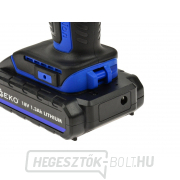 Akkus csavarhúzó 18 V + szerszámok, 46 db GEKO náhled