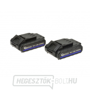 Akkus csavarhúzó 18 V + szerszámok, 46 db GEKO náhled