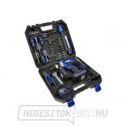 Akkus csavarhúzó 18 V + szerszámok, 46 db GEKO Akkus csavarhúzó 18 V + szerszámok, 46 db GEKO gallery main image