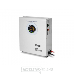 Tartalék tápegység GETI GEP501 szinusz 500W falra szerelhető gallery main image