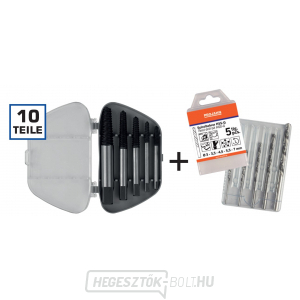 Lehúzó készlet + oroszlán készlet. spirál. fúrók Lehúzó készlet + oroszlán készlet. spirál. fúrók gallery main image