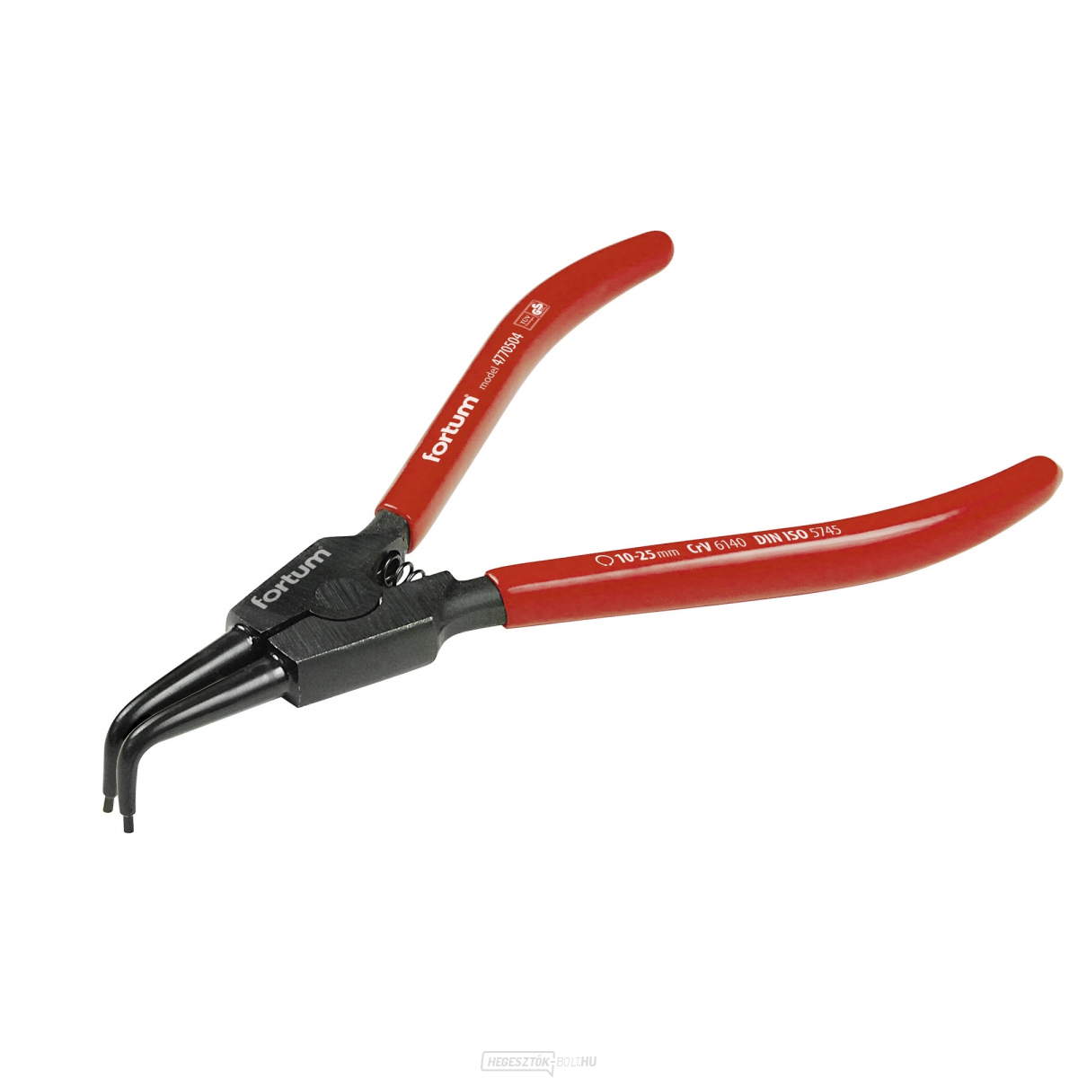 Fogó Seeger hajlított külső, 140mm