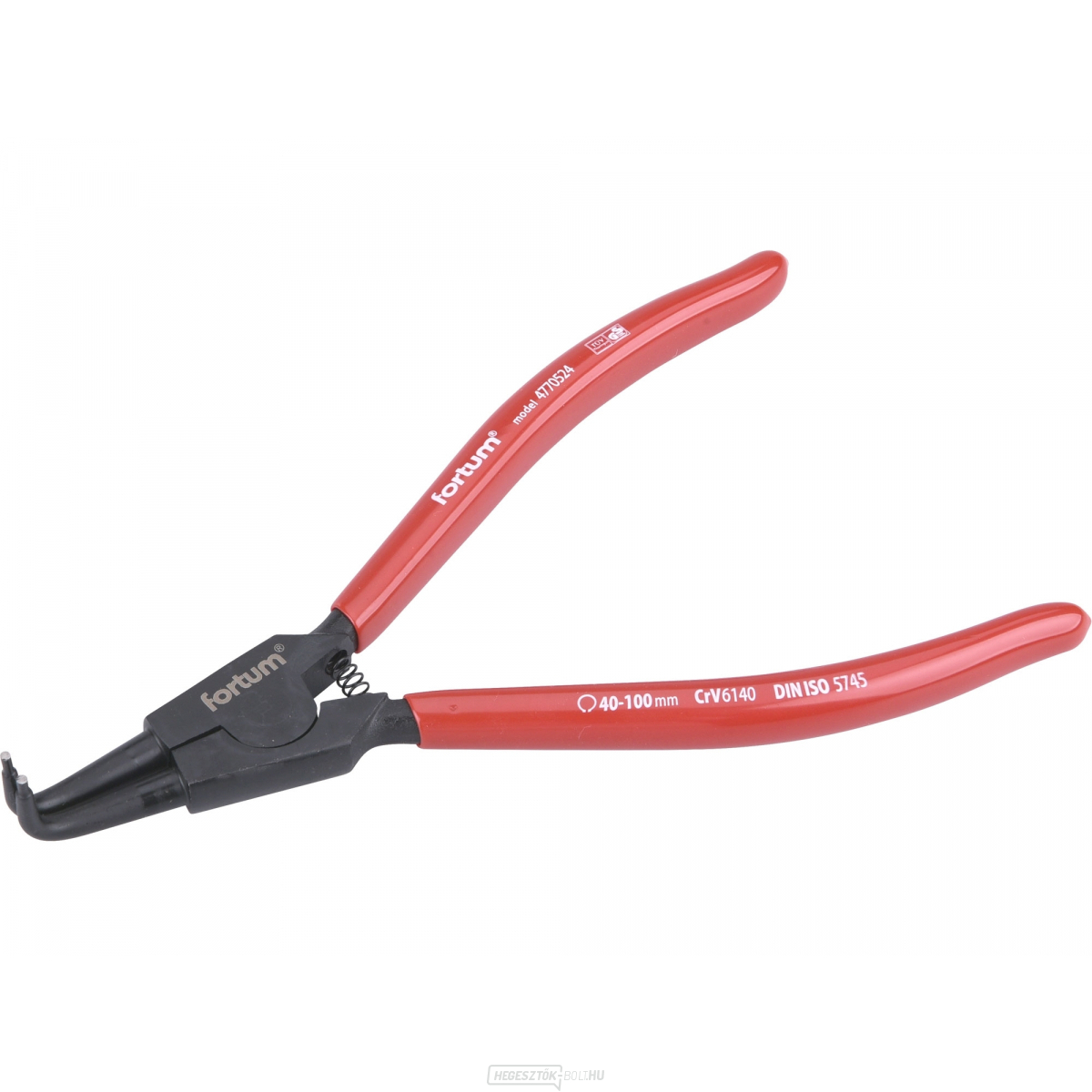 Fogó Seeger hajlított külső, 240mm