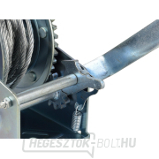 Vízszintes kötélcsörlő 850 kg (hajtókarral)(4/6) Előnézet 