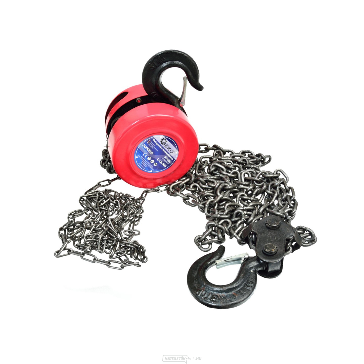 Láncos emelő GEKO 3000kg