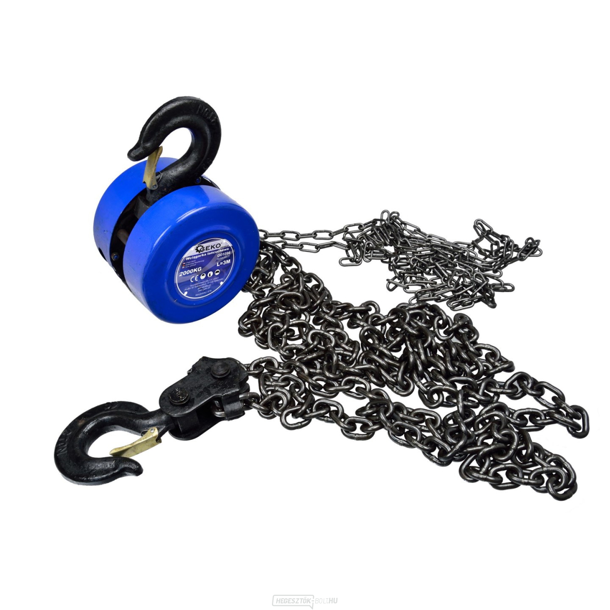 Láncos emelő GEKO 2000kg