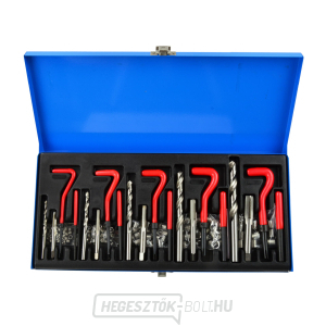 GEKO M5-M12 menetjavító készlet, 131 db GEKO M5-M12 menetjavító készlet, 131 db gallery main image