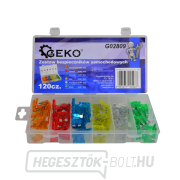 GEKO autós biztosítékkészlet, 120 db GEKO autós biztosítékkészlet, 120 db gallery main image